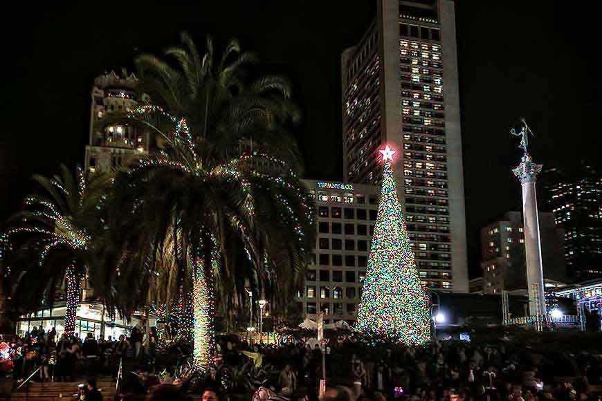 Union Square Tree Lighting