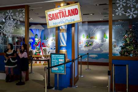 SantaLand at Macy's San Franciso