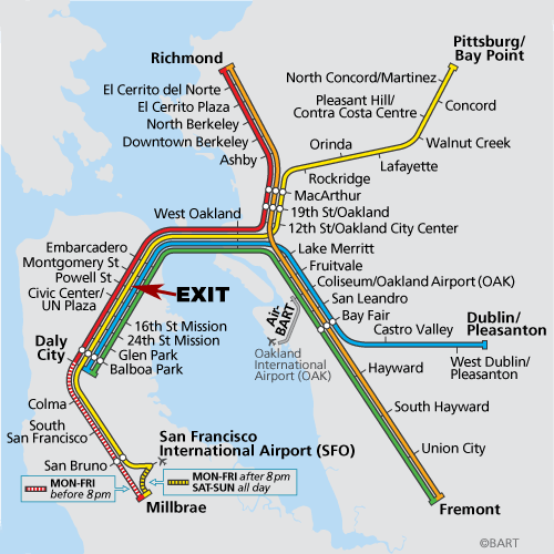 BART Map