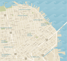 Map of San Francisco's Shopping Districts